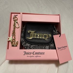 Juicy couture bag and keychain
